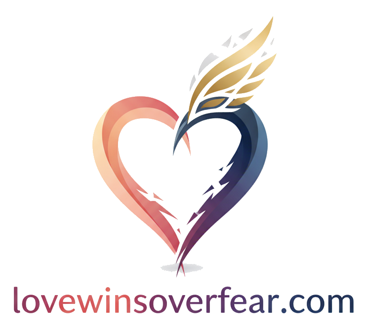 Love Wins Over Fear Logo